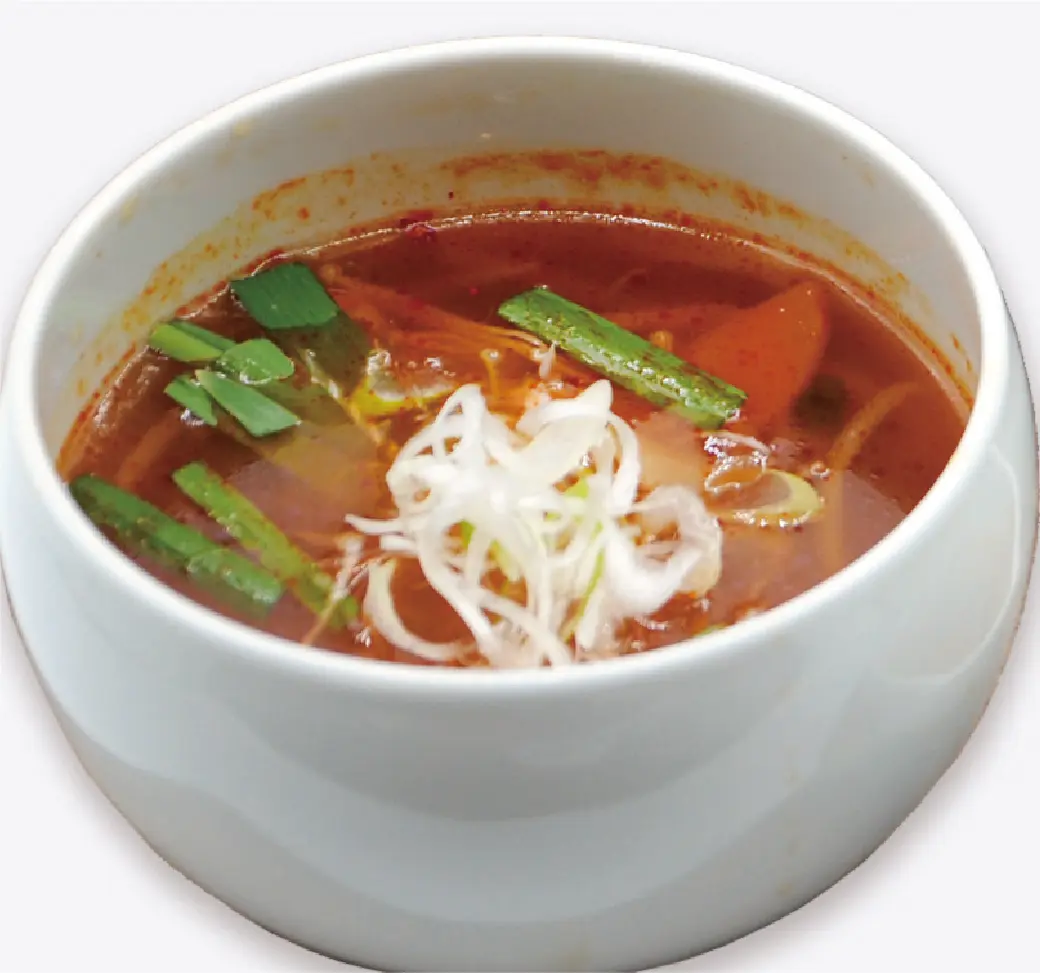 ユッケジャンスープ