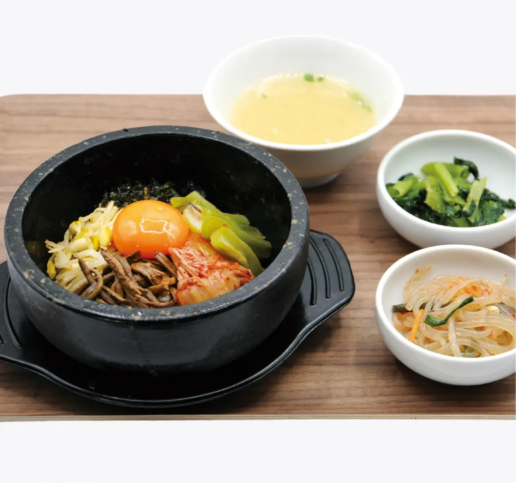 石焼ピビンパセット