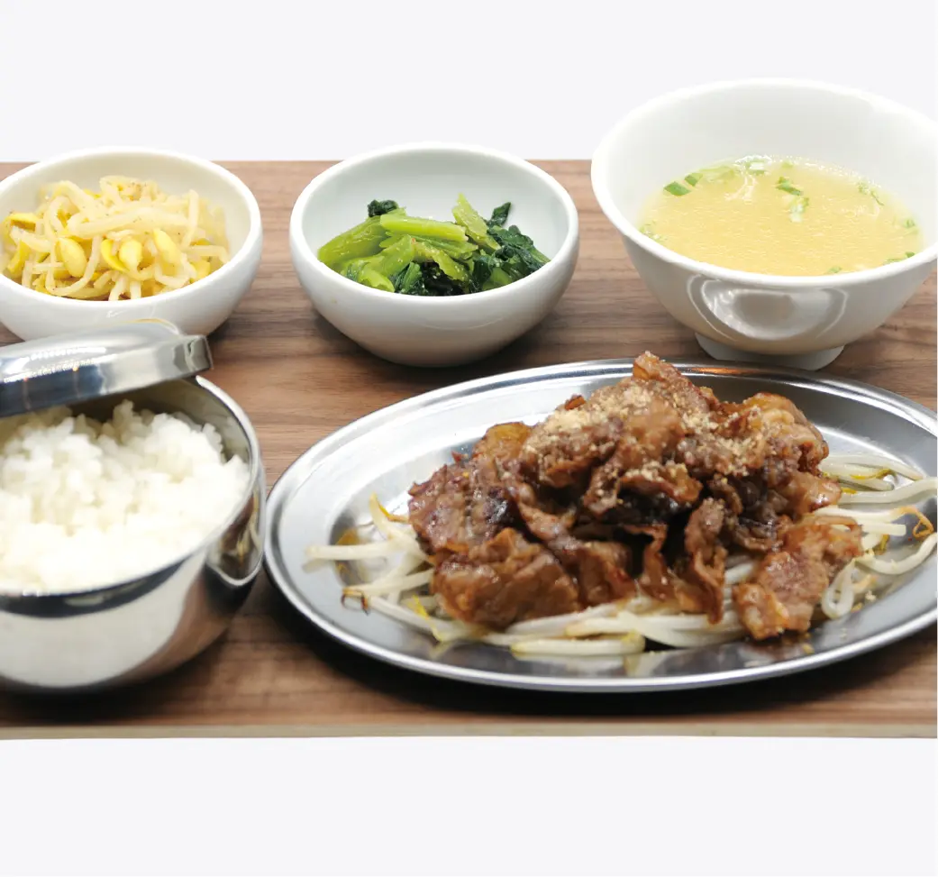 牛プルコギ定食
